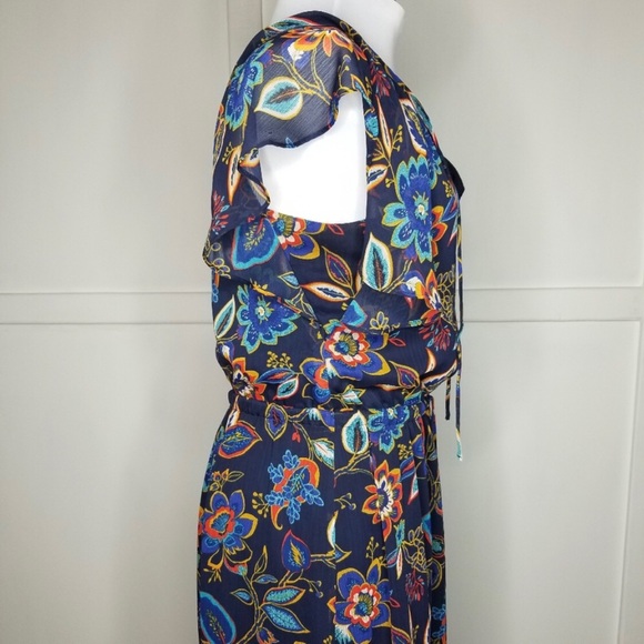 A New Day Navy Floral Maxi Dress - Picture 5 of 9
